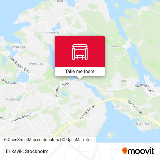 Eriksvik map