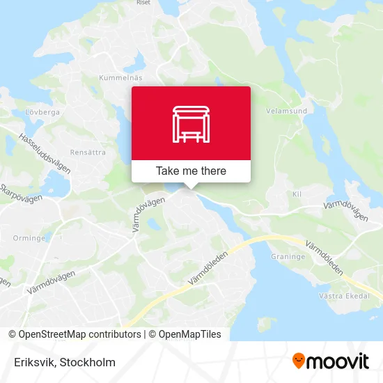 Eriksvik map