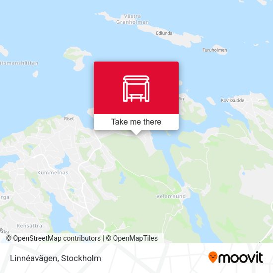 Linnéavägen map