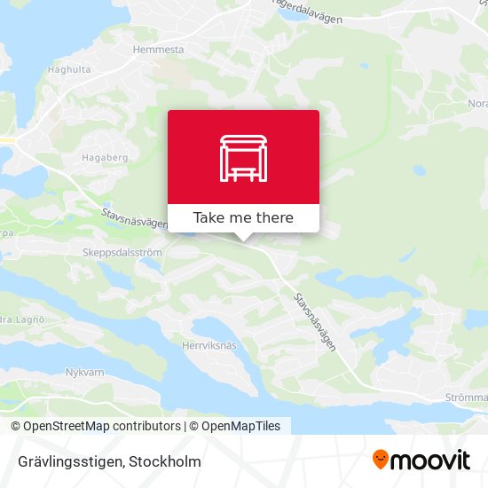 Grävlingsstigen map