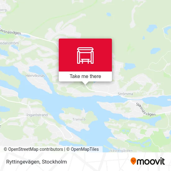 Ryttingevägen map