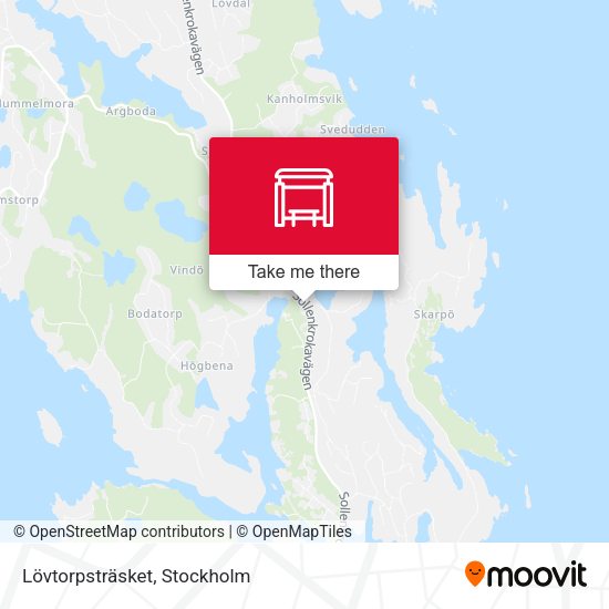 Lövtorpsträsket map