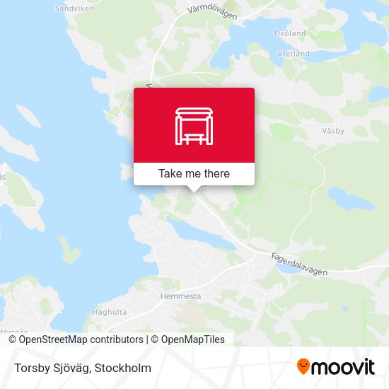 Torsby Sjöväg map