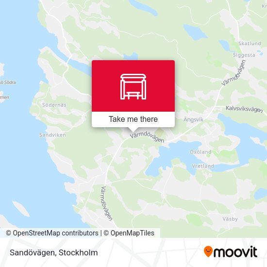 Sandövägen map