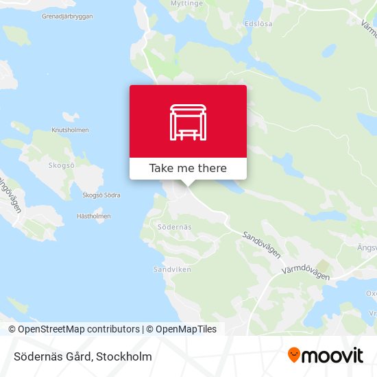 Södernäs Gård map