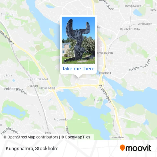 Kungshamra map