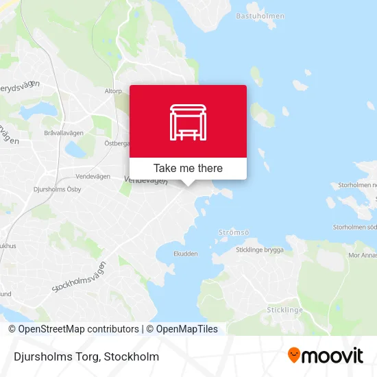Djursholms Torg map
