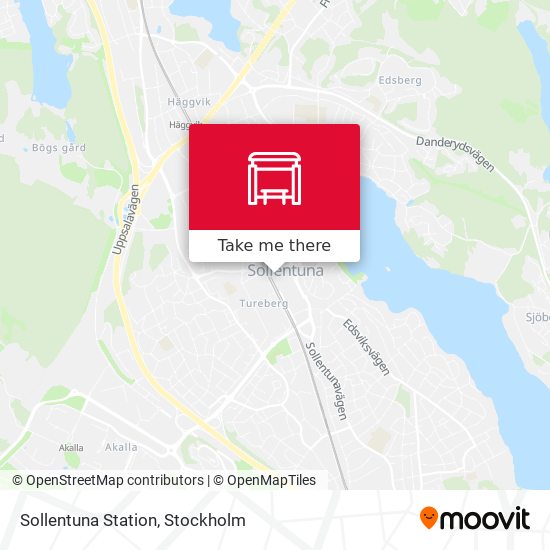 Sollentuna Station map