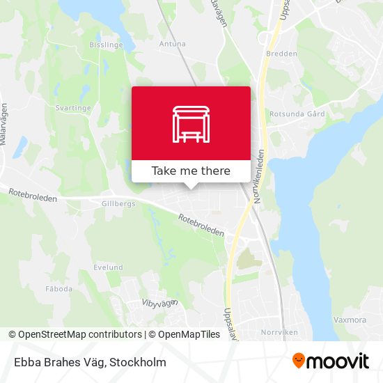 Ebba Brahes Väg map