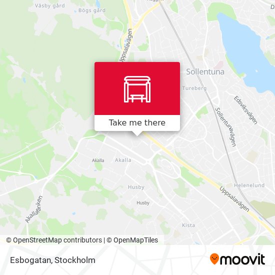 Esbogatan map