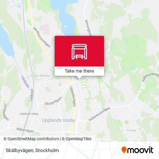 Skälbyvägen map