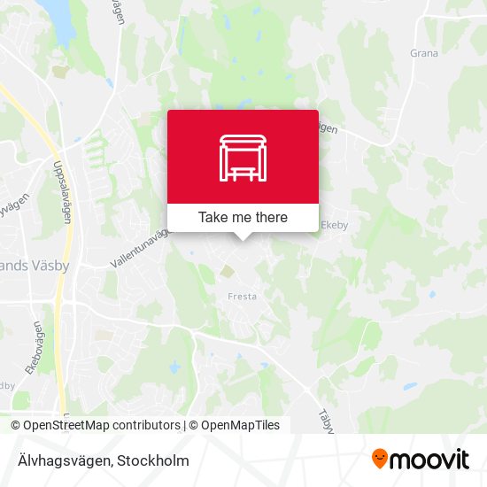 Älvhagsvägen map