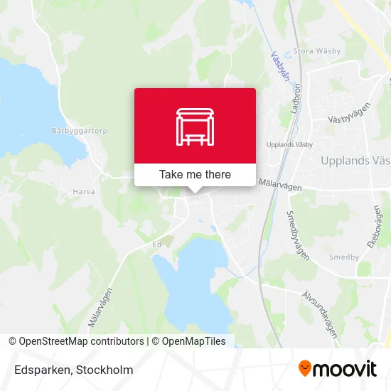 Edsparken map