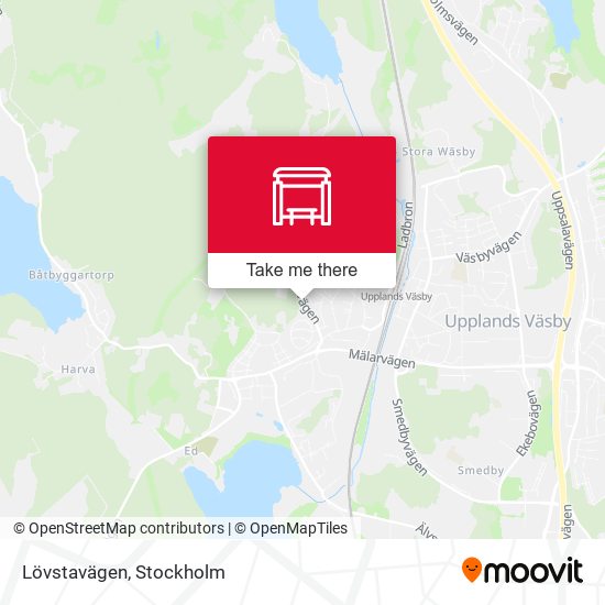 Lövstavägen map
