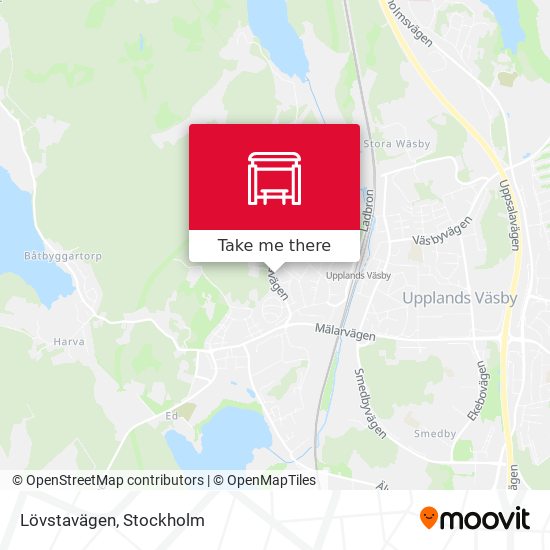 Lövstavägen map