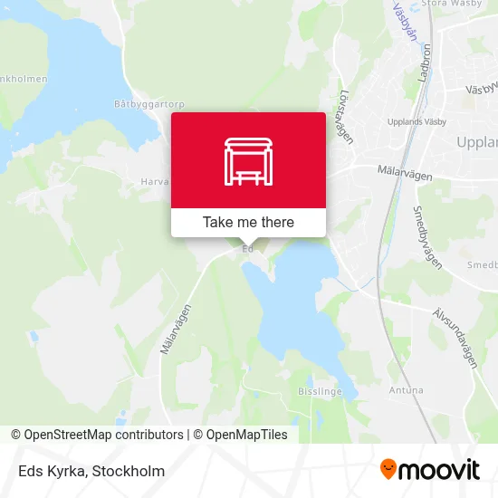 Eds Kyrka map