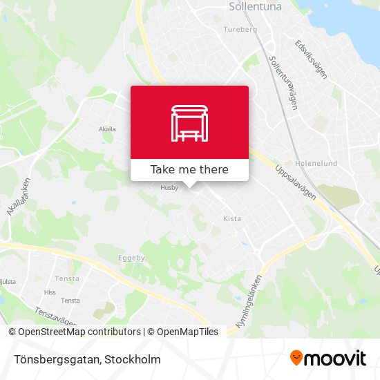 Tönsbergsgatan map