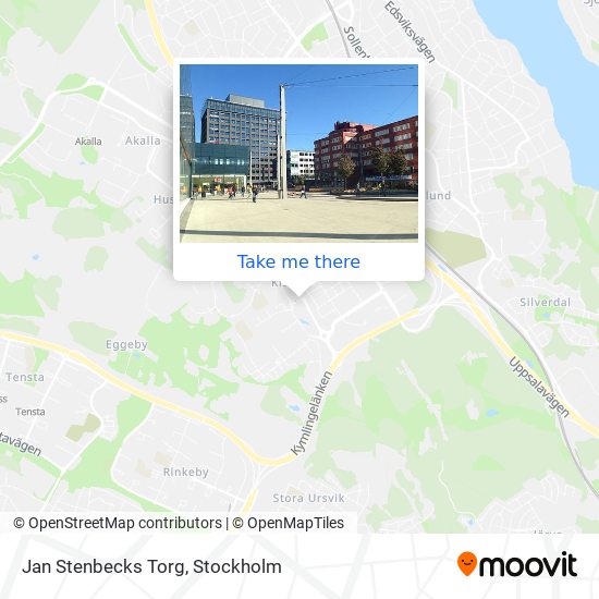 Jan Stenbecks Torg map