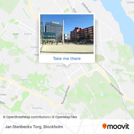 Jan Stenbecks Torg map