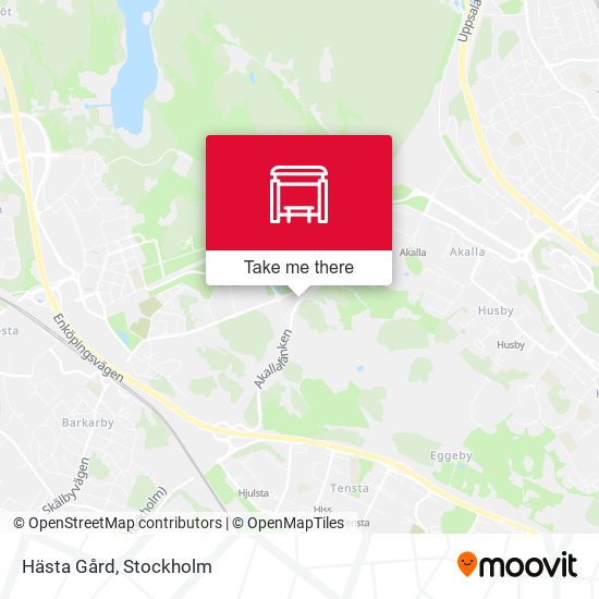 Hästa Gård map