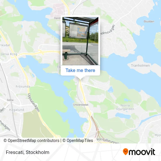Frescati map
