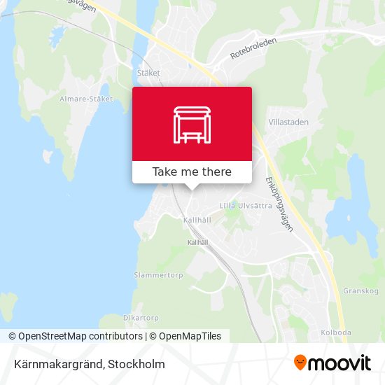 Kärnmakargränd map