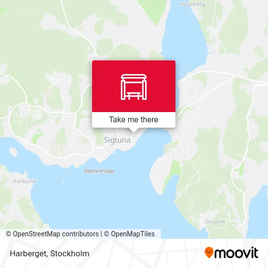 Harberget map