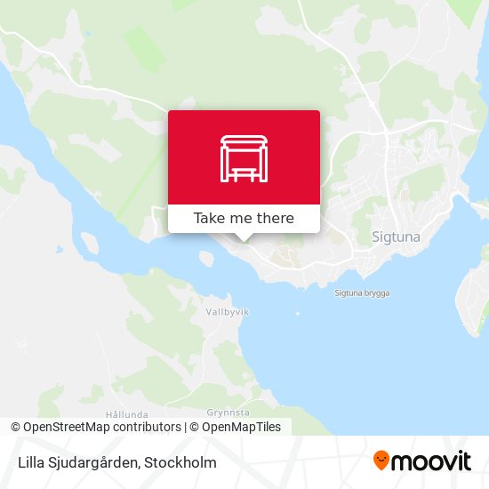 Lilla Sjudargården map