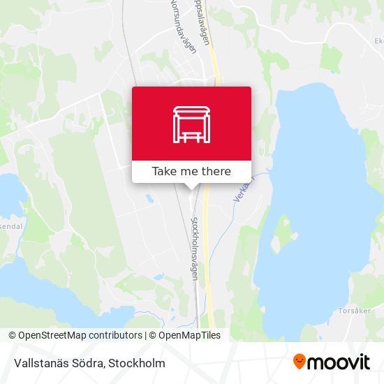 Vallstanäs Södra map
