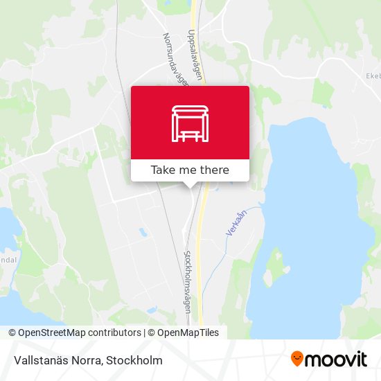 Vallstanäs Norra map