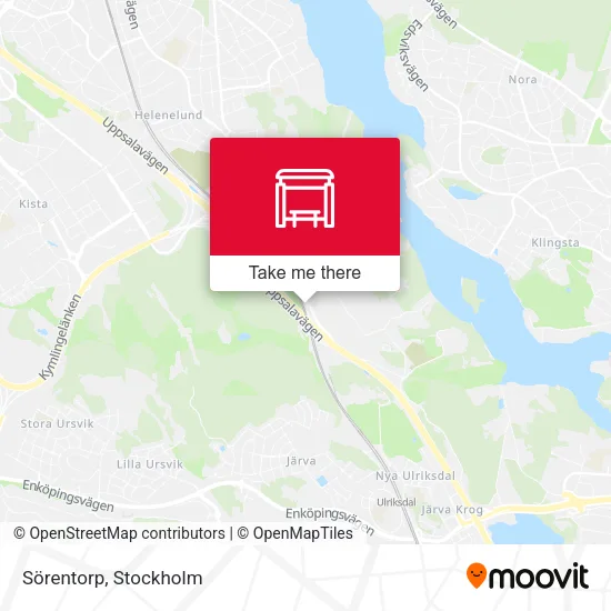 Sörentorp map