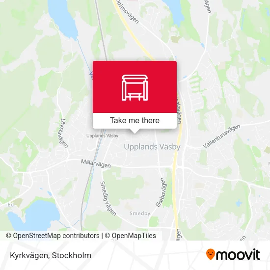 Kyrkvägen map