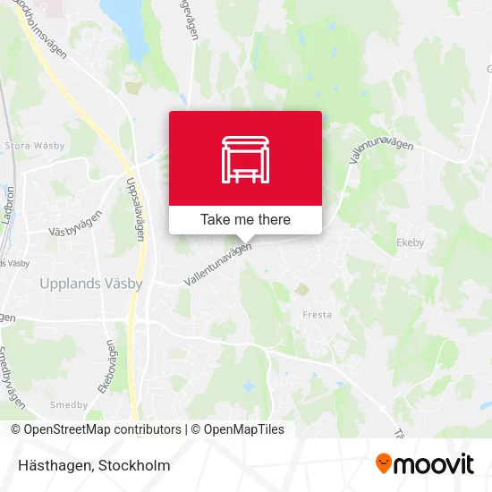 Hästhagen map