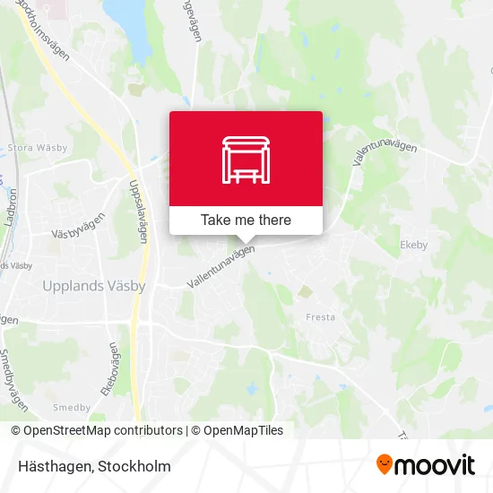 Hästhagen map