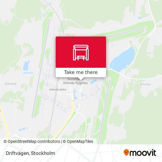 Driftvägen map