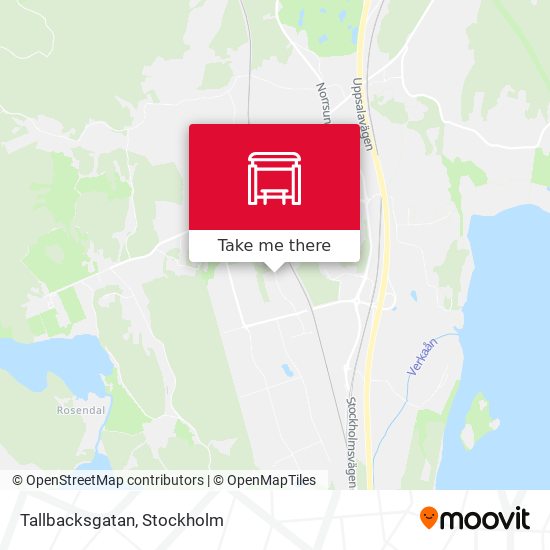 Tallbacksgatan map