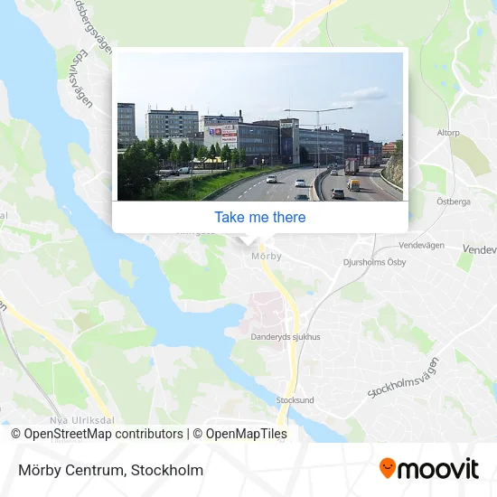 Mörby Centrum map