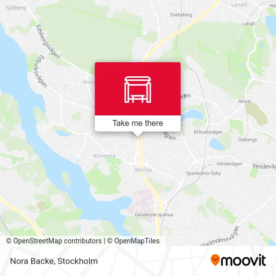 Nora Backe map