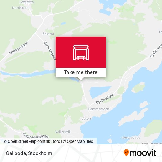 Gallboda map