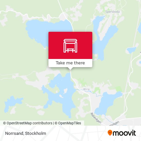 Norrsand map