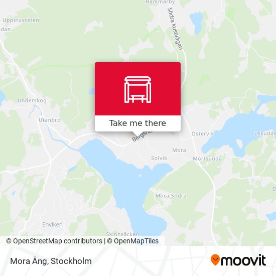 Mora Äng map