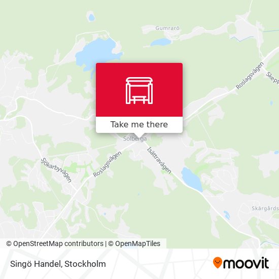 Singö Handel map