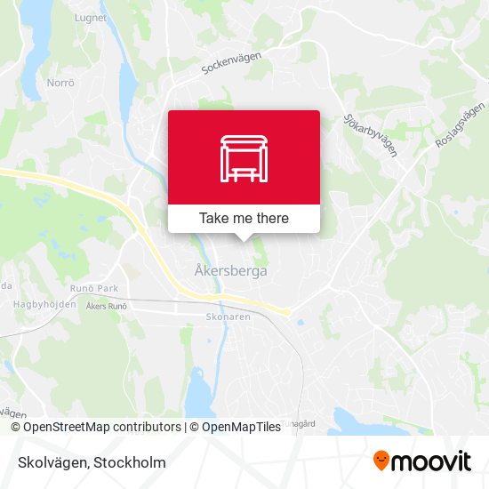 Skolvägen map