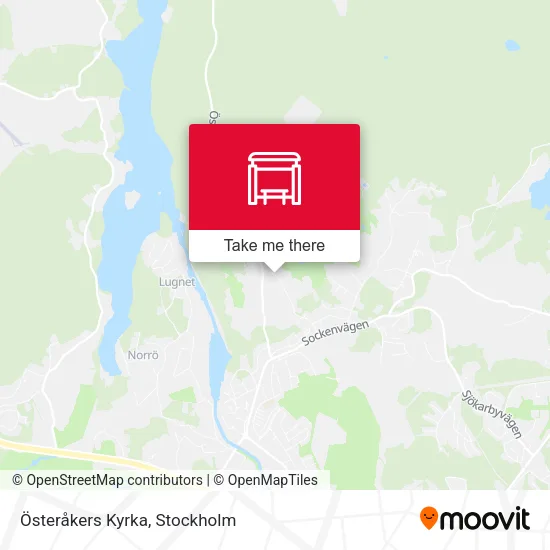 Österåkers Kyrka map