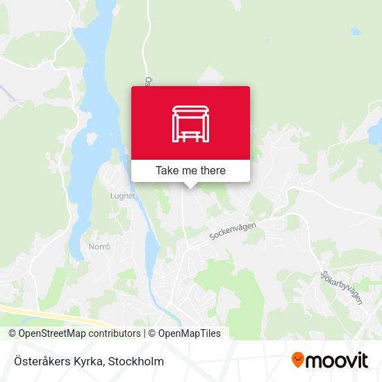 Österåkers Kyrka map