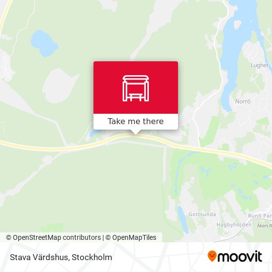 Stava Värdshus map