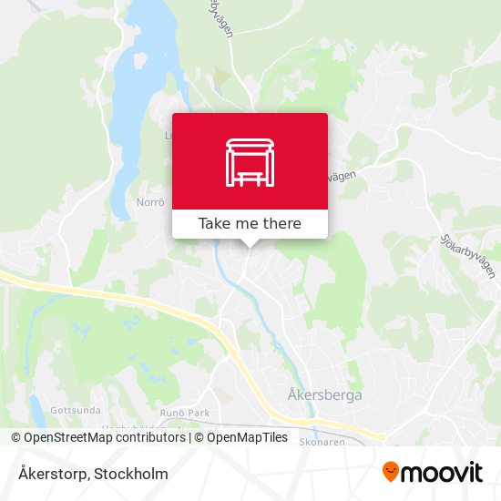 Åkerstorp map