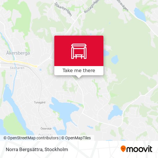 Norra Bergsättra map