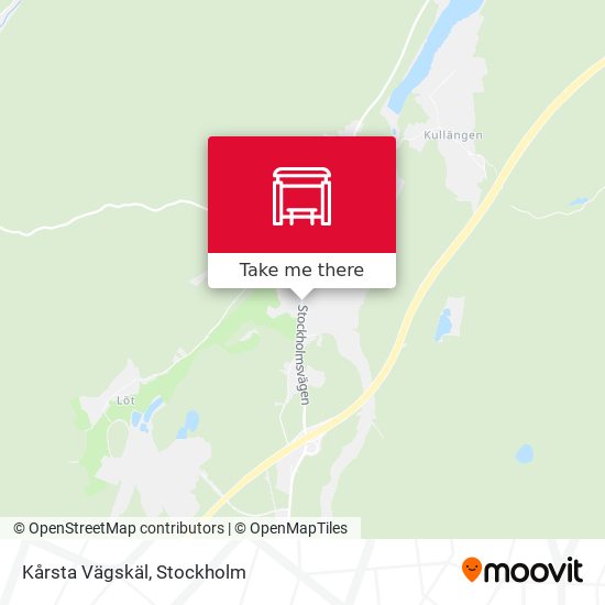 Kårsta Vägskäl map
