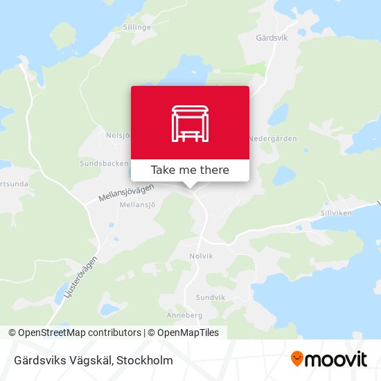 Gärdsviks Vägskäl map